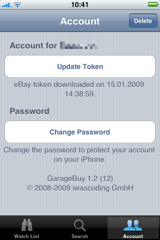 Account Settings