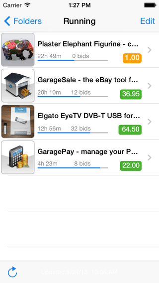 Auction Tracking